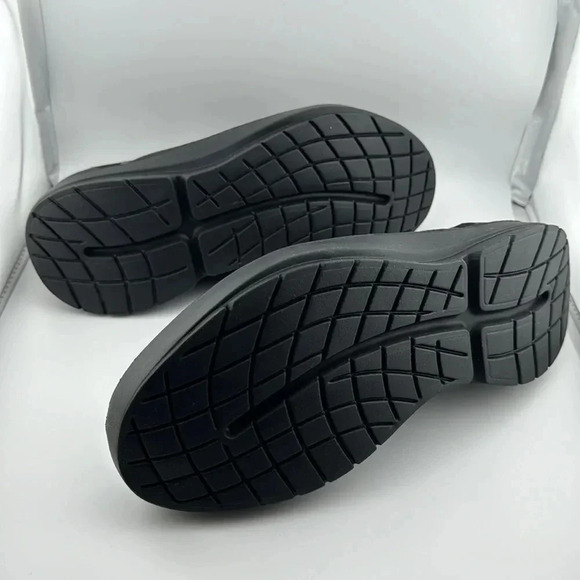 NWT OOFOS OOMG EEZEE MEN BLACK US SIZE 11 slip on shoe style 5082 NIB - Picture 12 of 16